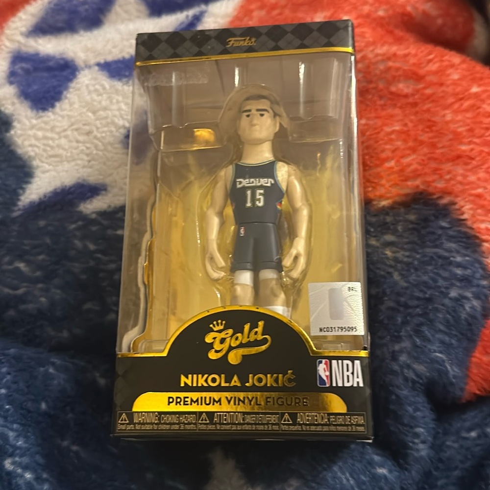 Funko‎ 5" Vinyl Gold - NBA: NIKOLA JOKIC Nuggets (Blue) Chase Rare
